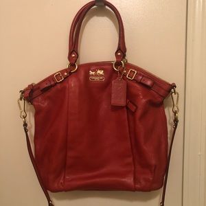 Coach purse- burnt orange